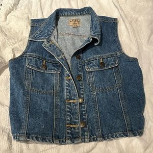Nevada Crop jeans top